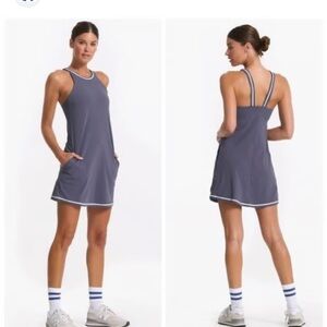 Vuori Spring Volley VW604 Performance Slim Dress Women's Size XS Azure